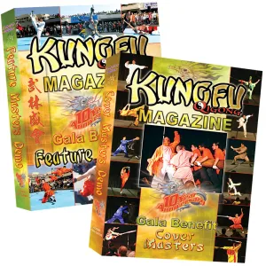 50% OFF - DVD- KungFu Qigong Magazine Gala Benefit Feature and Cover Masters