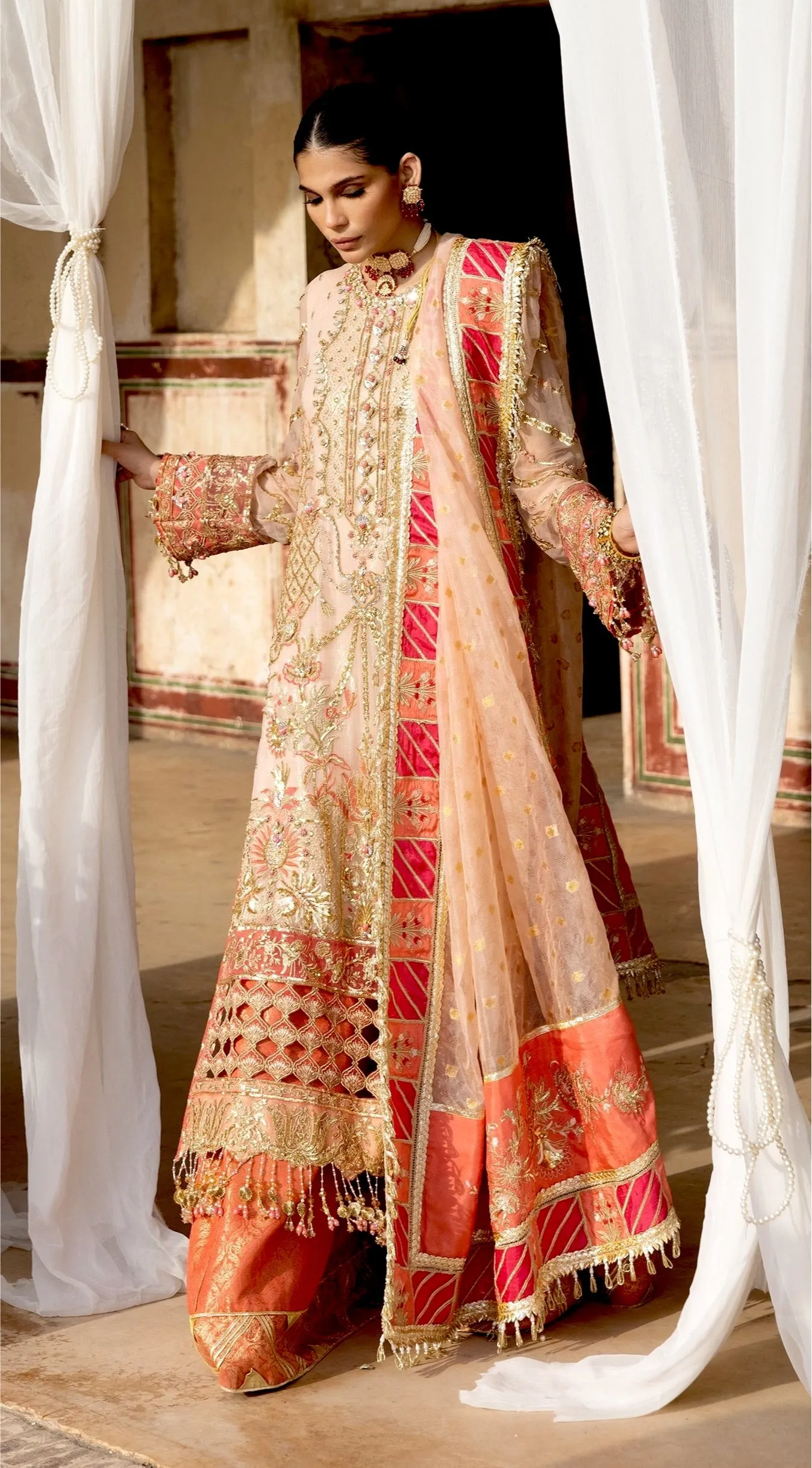 Anaya by Kiran Chaudhry · Hand Embellished & Embroidered Chiffon Collection – Ana