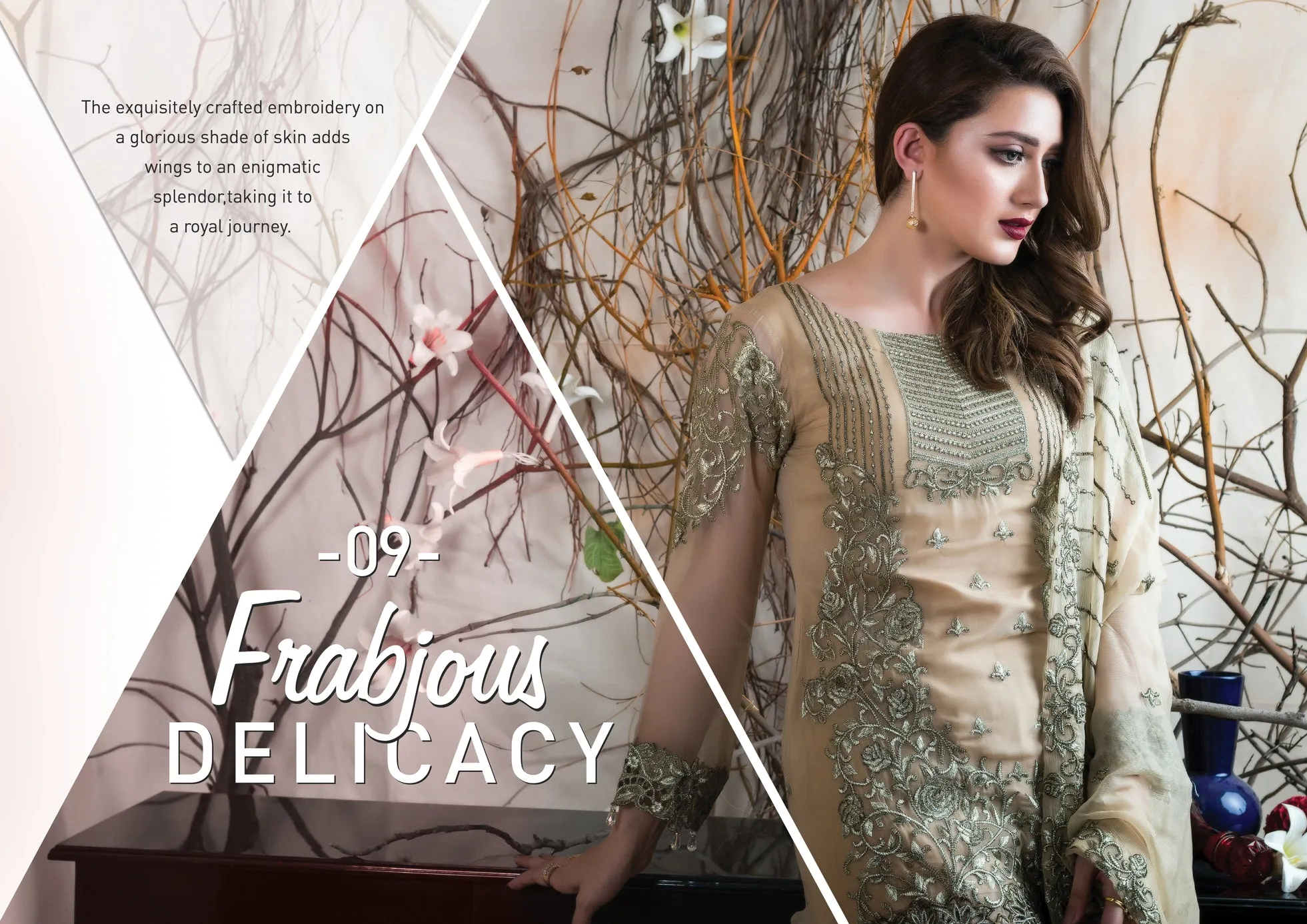 Ashley La Antheia Chiffon Collection – Farbjous Delicacy 09