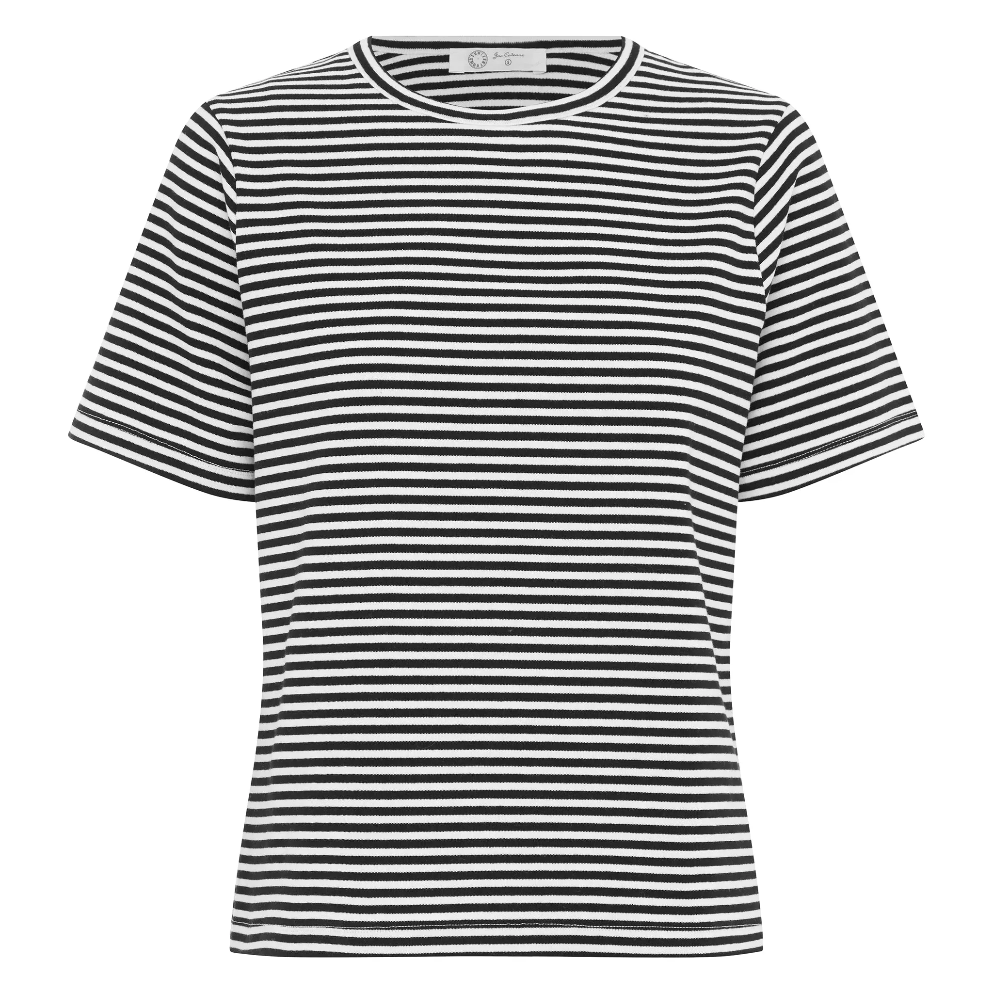 Black and white stripe T-shirt