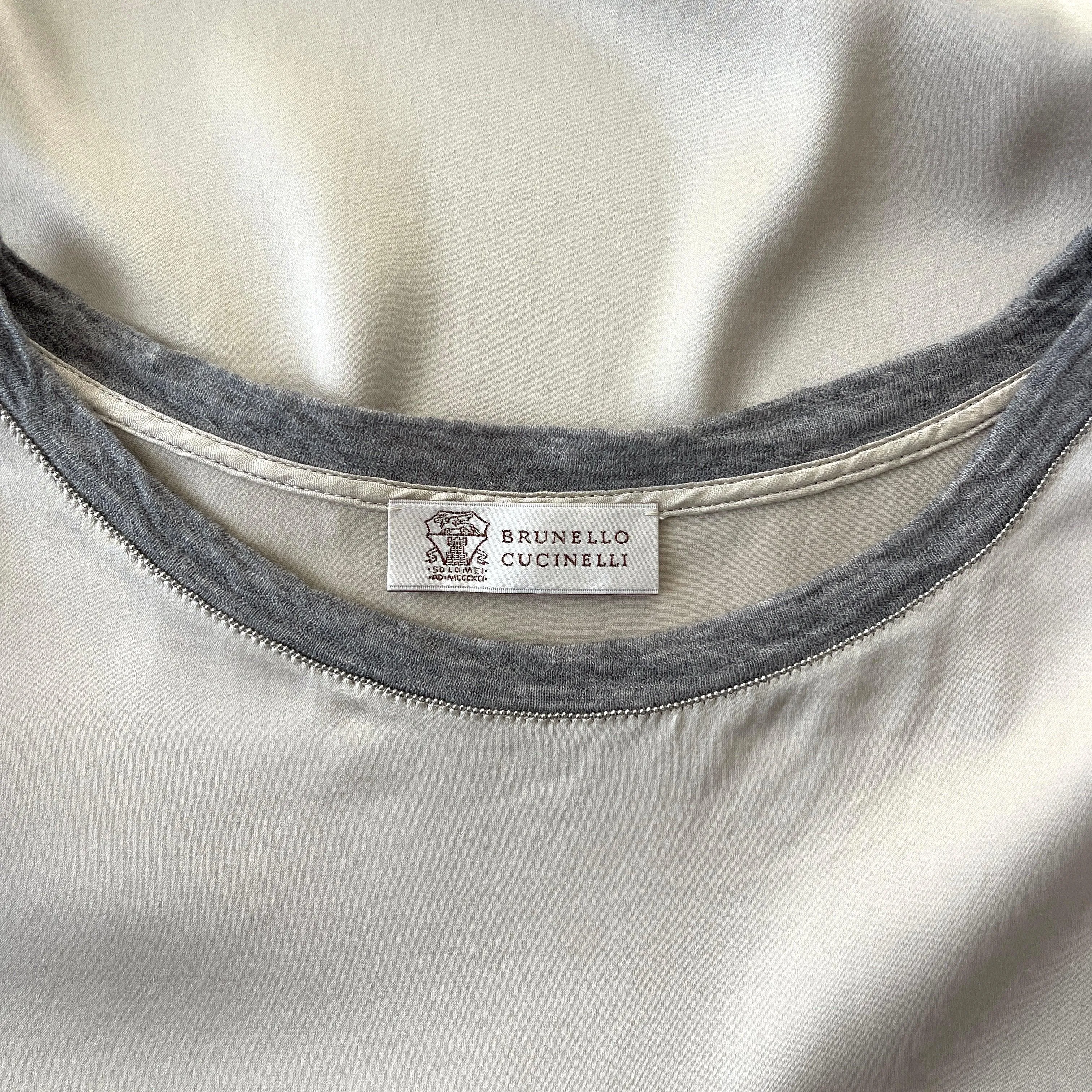 BRUNELLO CUCINELLI Silk Top