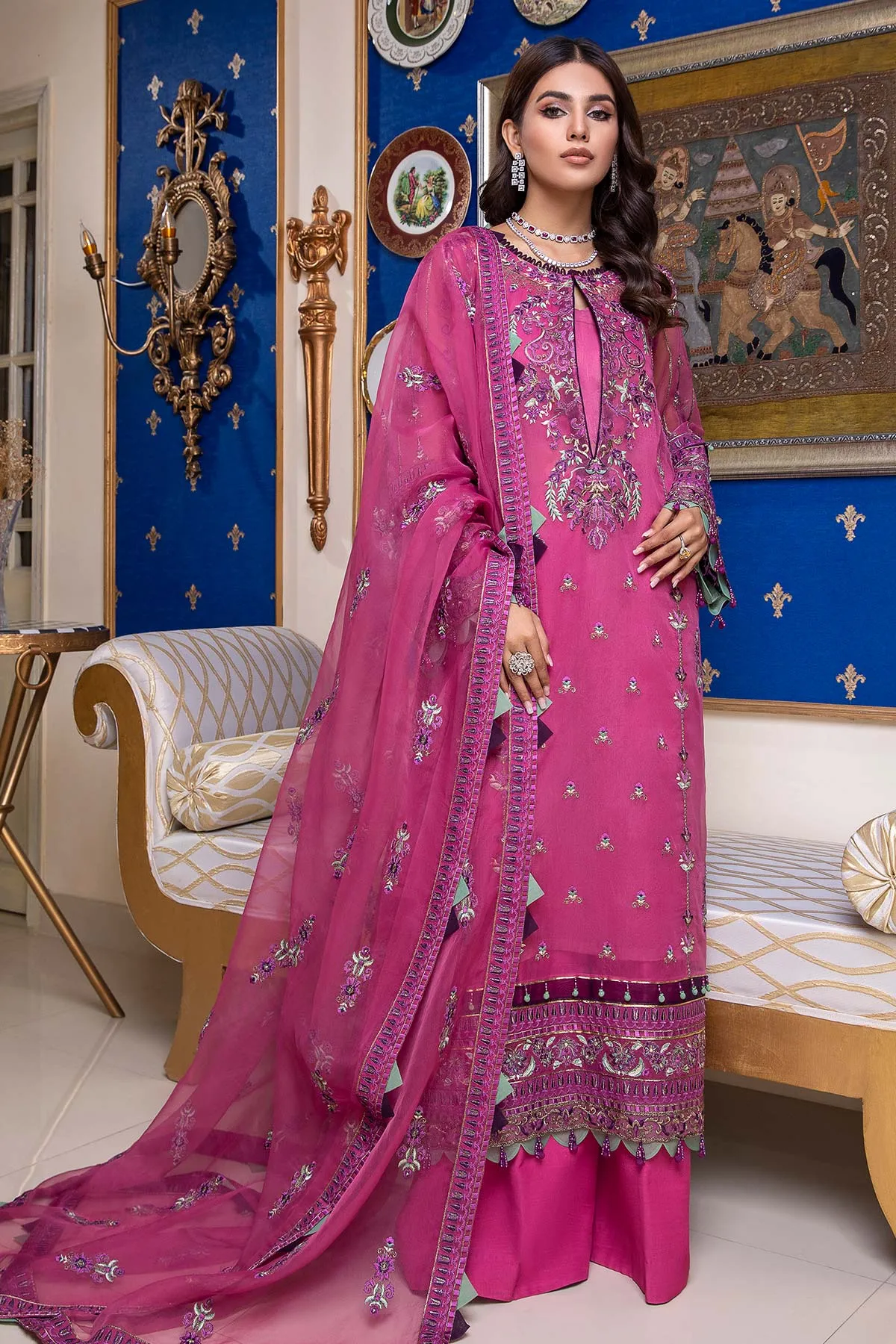 Charizma Chimmer · Embroidered Chiffon Collection – CHM-04