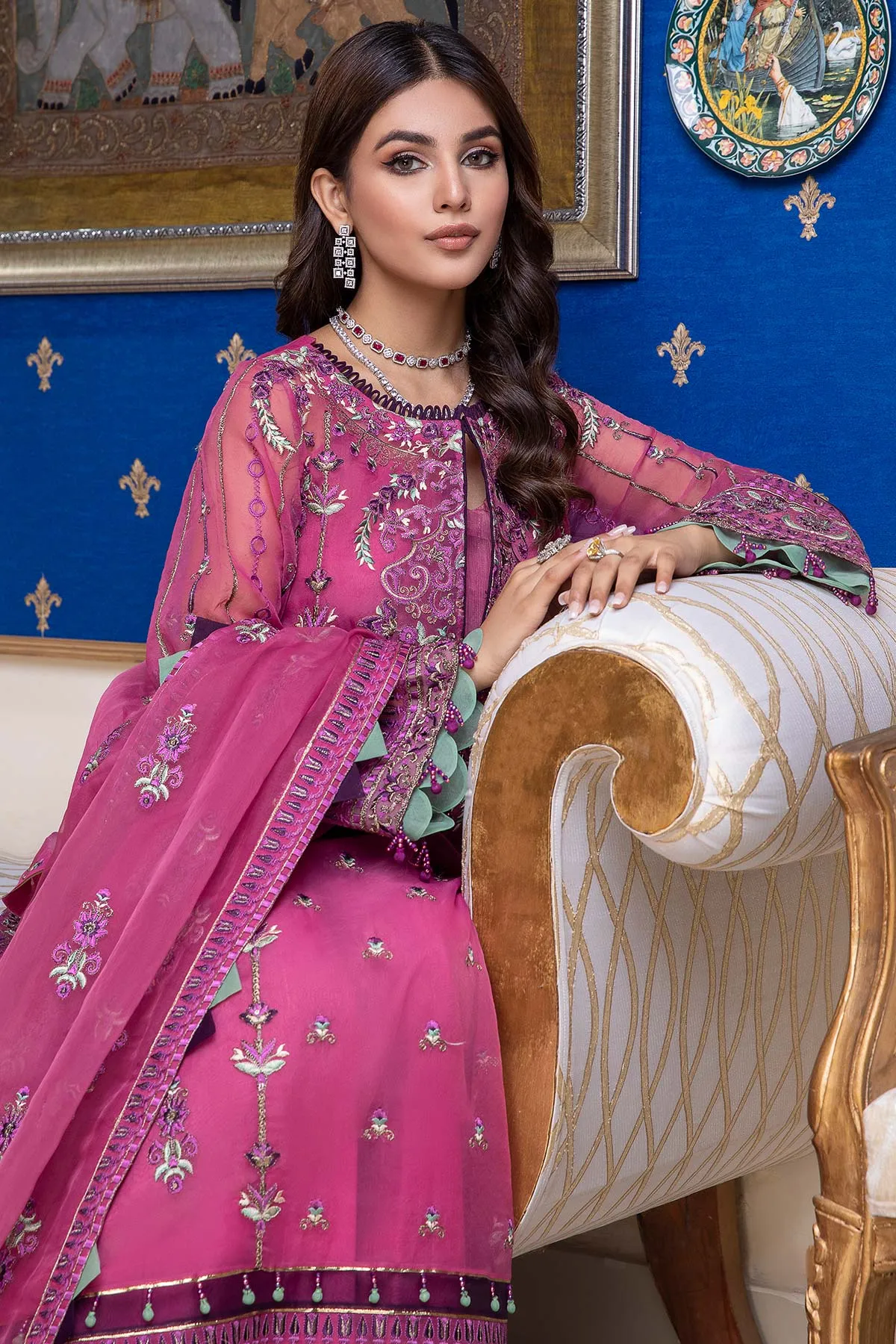 Charizma Chimmer · Embroidered Chiffon Collection – CHM-04