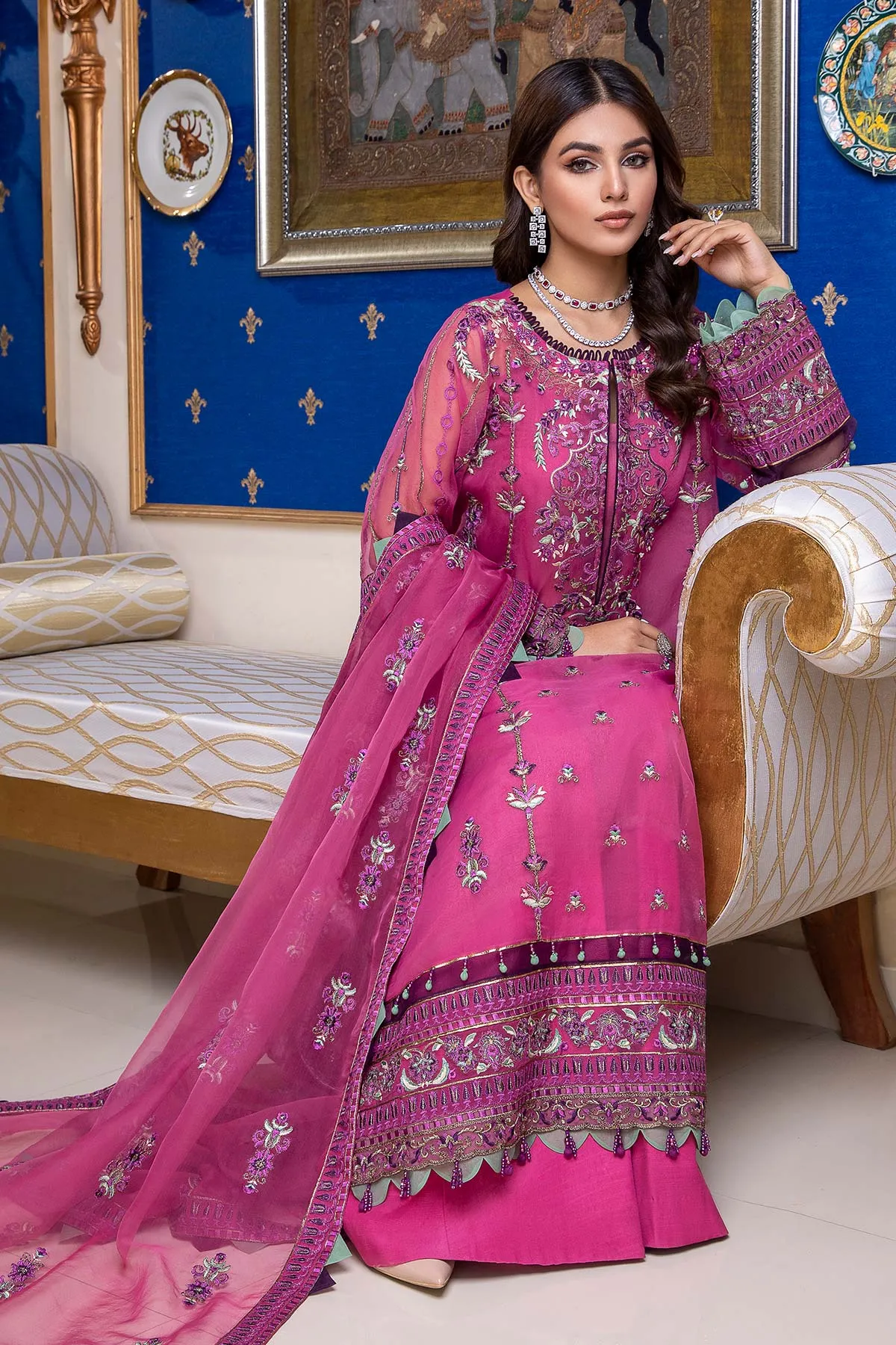 Charizma Chimmer · Embroidered Chiffon Collection – CHM-04