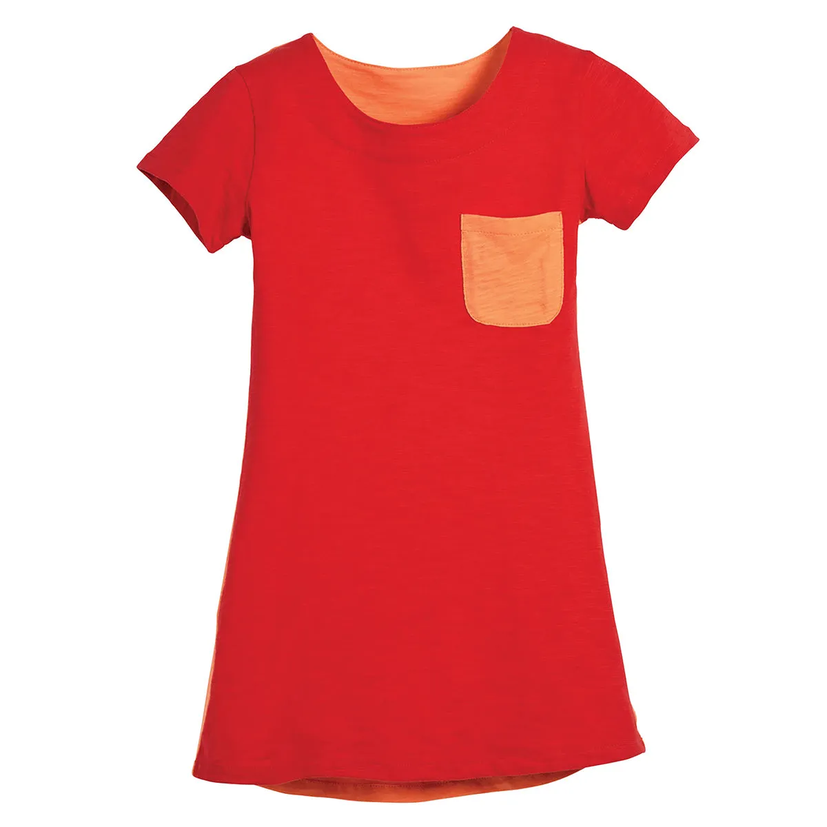 Color Block T-Shirt Dress