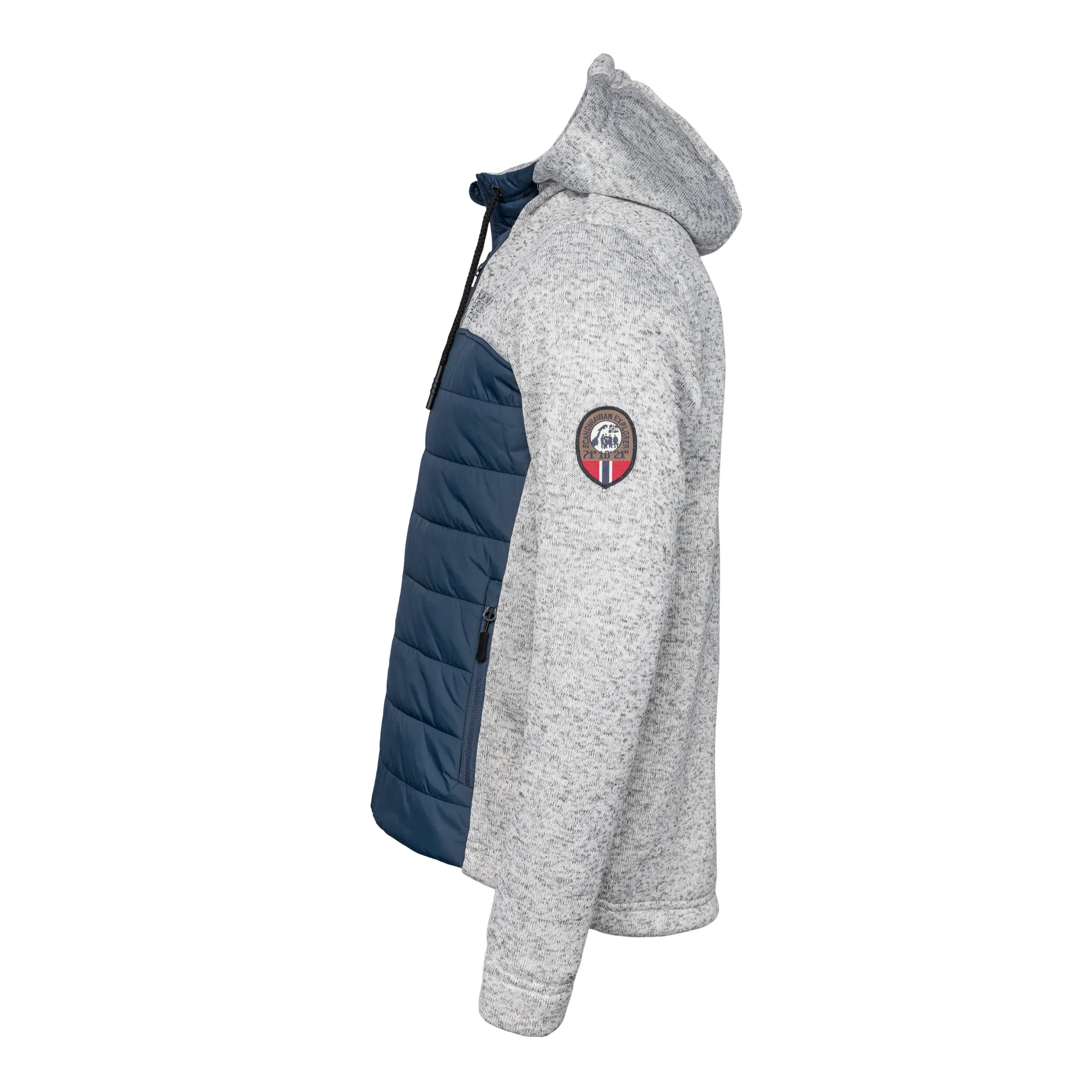 Combi Jacket - Grey / Navy