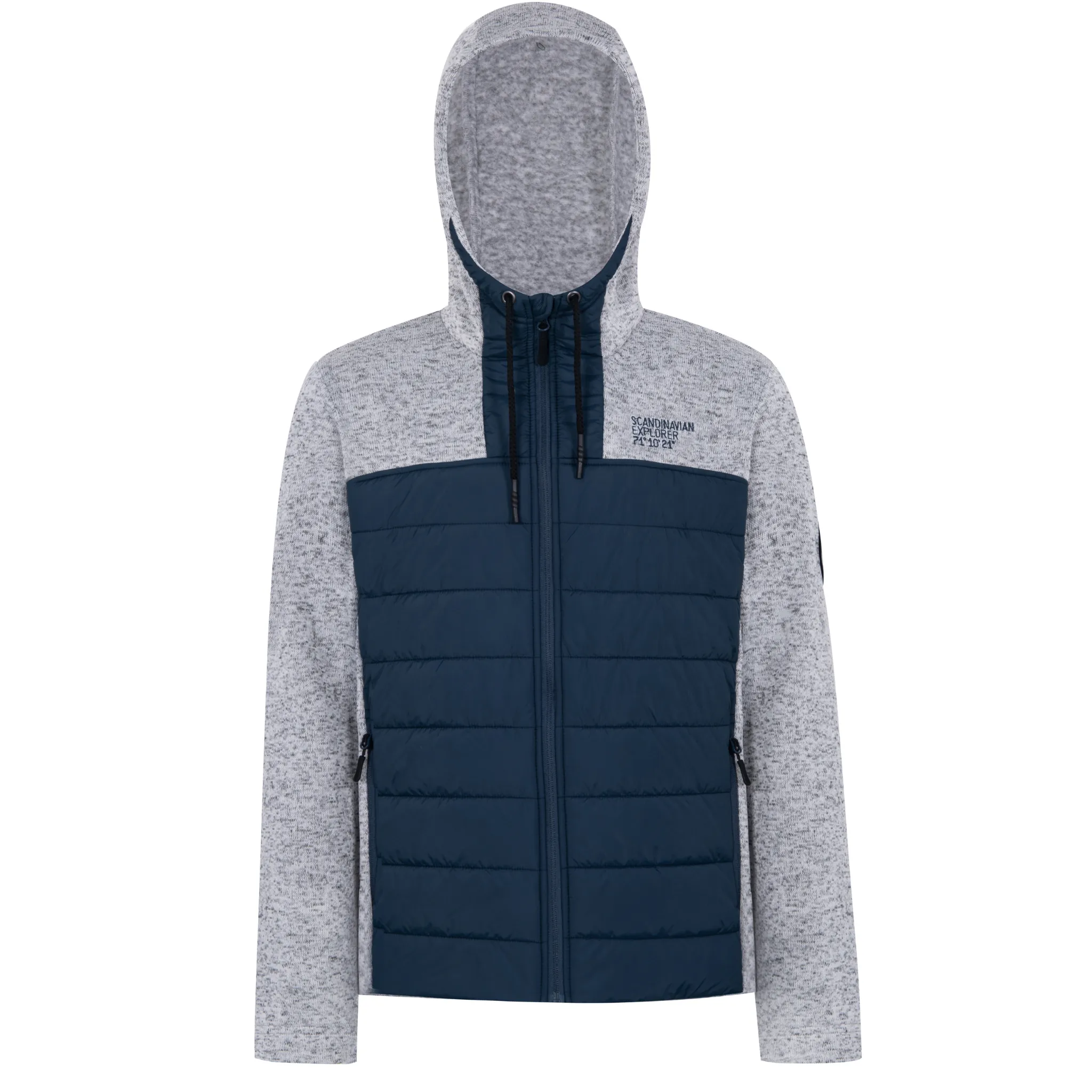 Combi Jacket - Grey / Navy