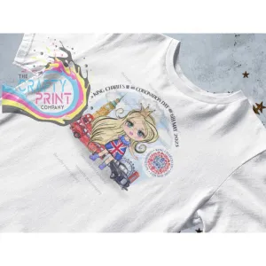 Coronation Girl T-shirt Printed with Logo