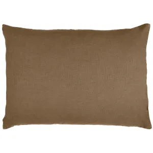 Cushion Linen Chocolate 50 X 70 cm