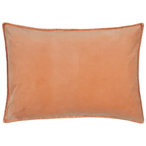 Cushion Velvet Coral Sands 50 x 70cm