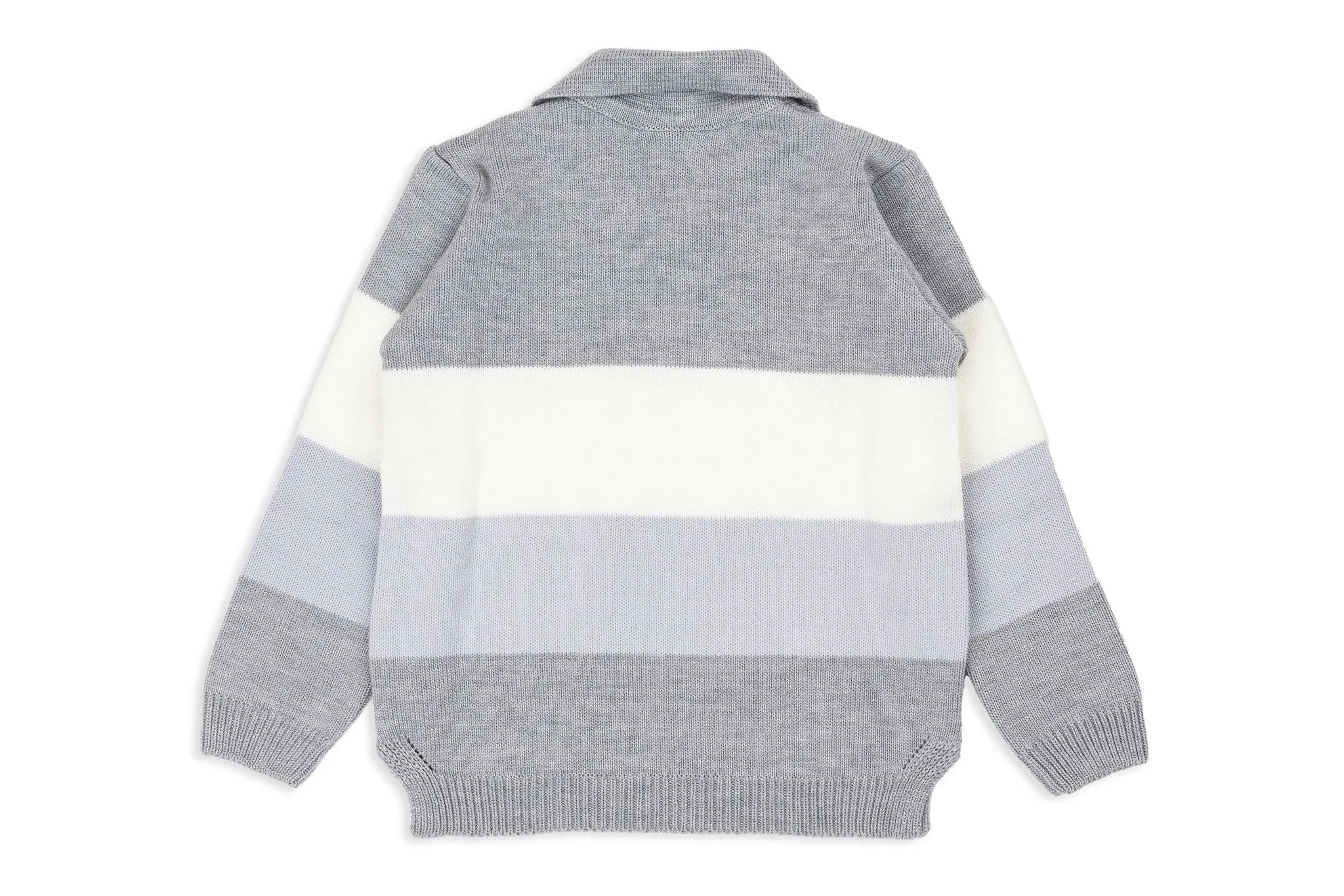 Dark & Light Grey Two-Piece Knit Set