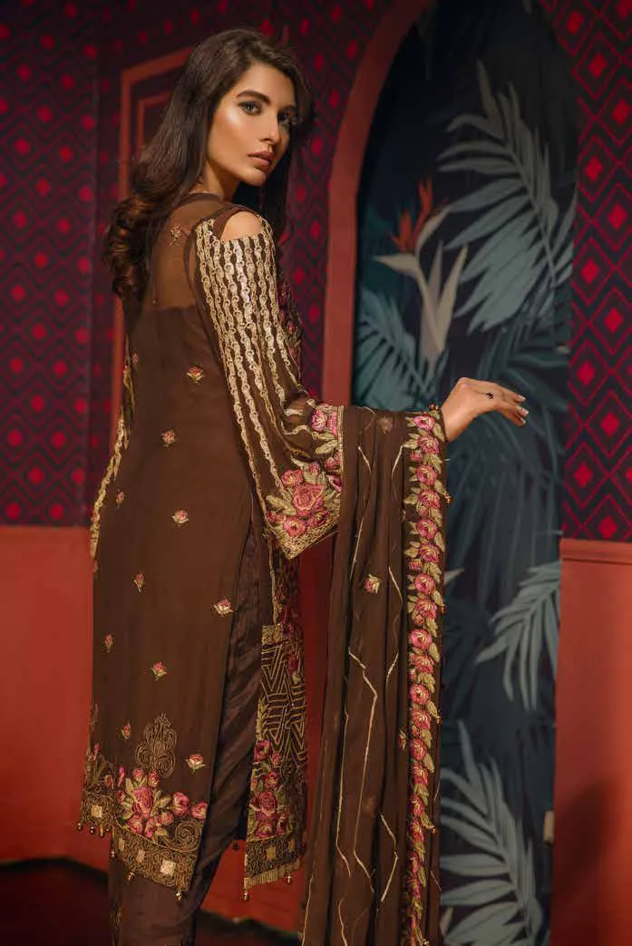 Eshaal Embroidered Luxury Chiffon Collection Vol-2 by Emaan Adeel – EA01