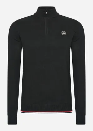 Henlock knitwear - black