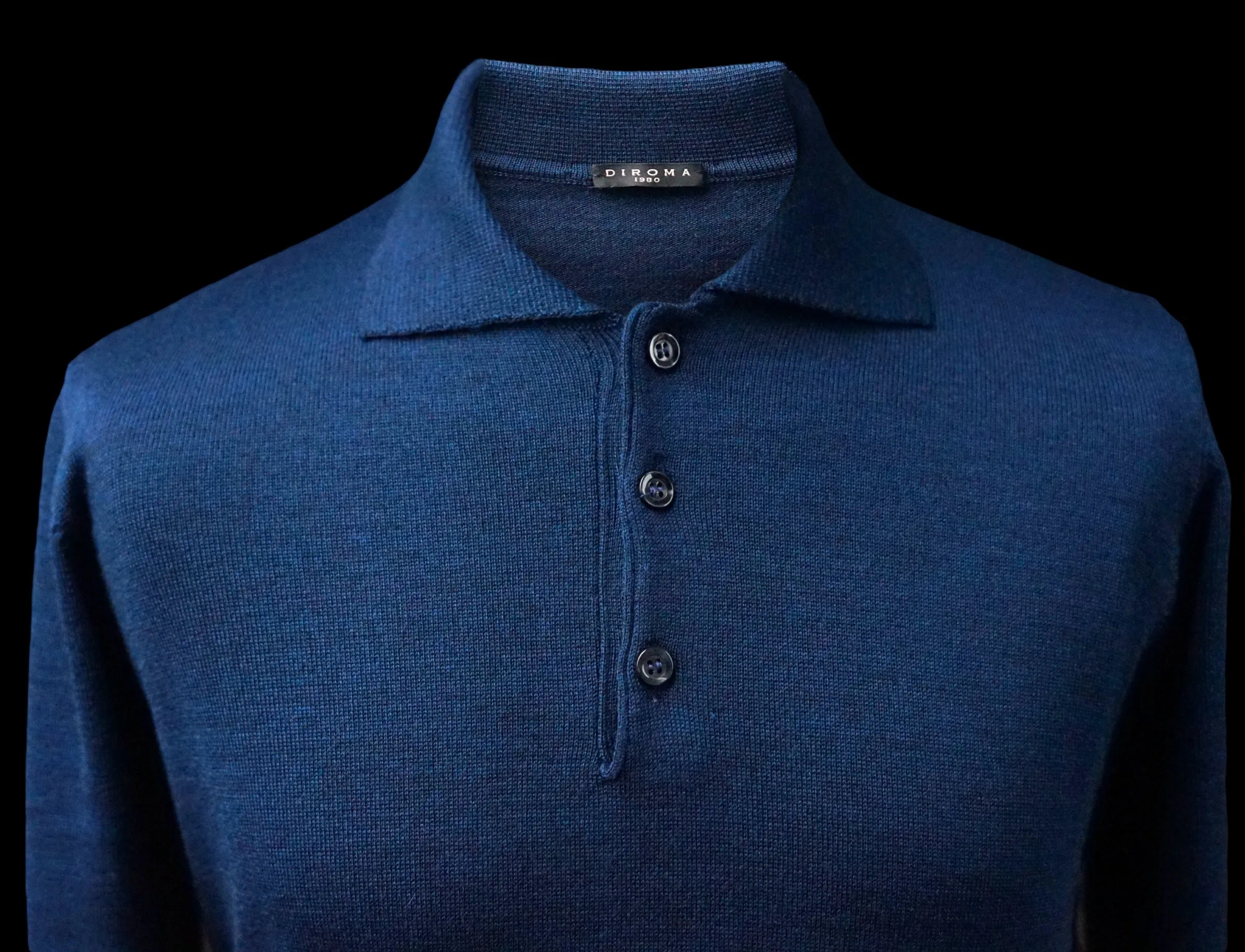 INDIGO Polo Neck