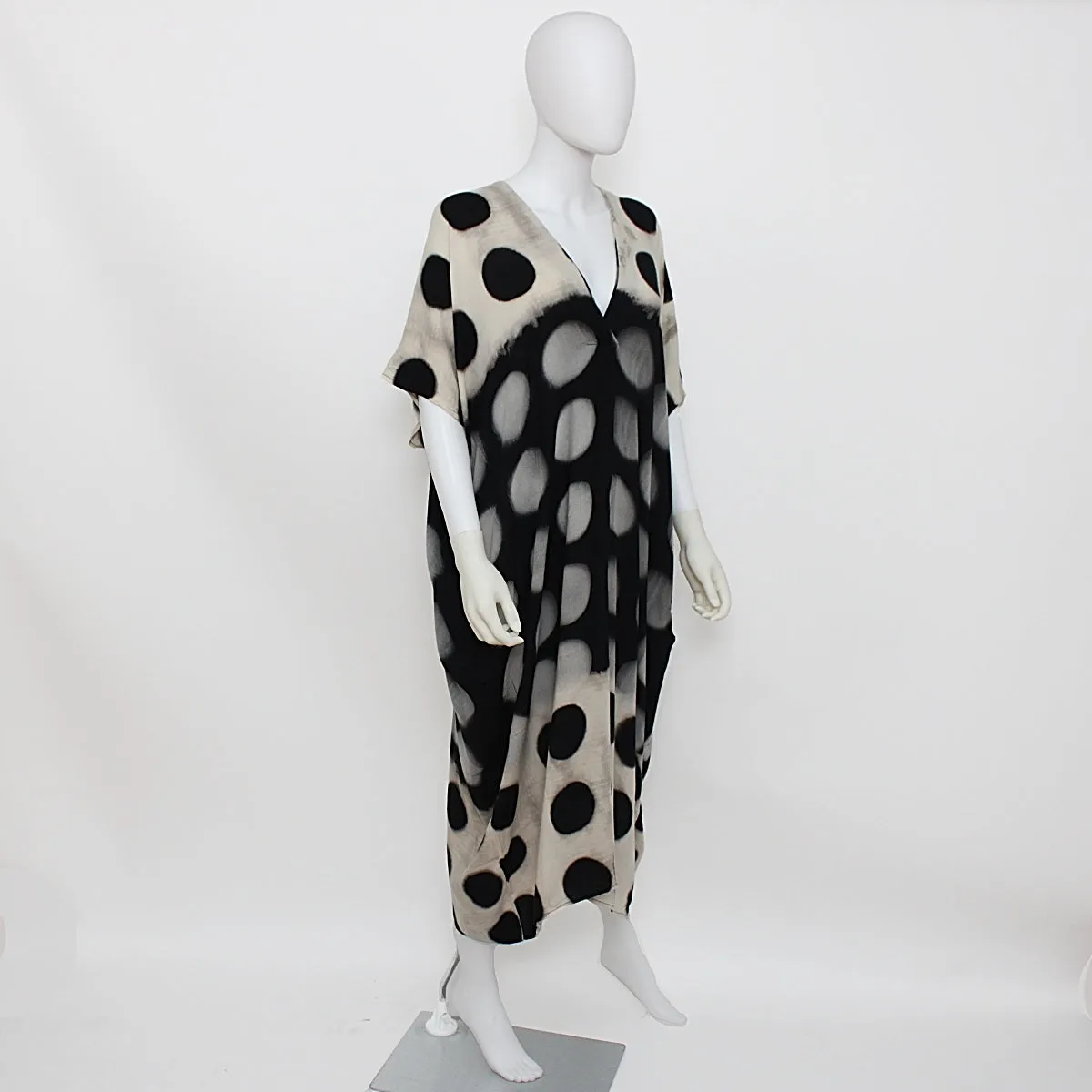 Inverse Polka Dot Maxi