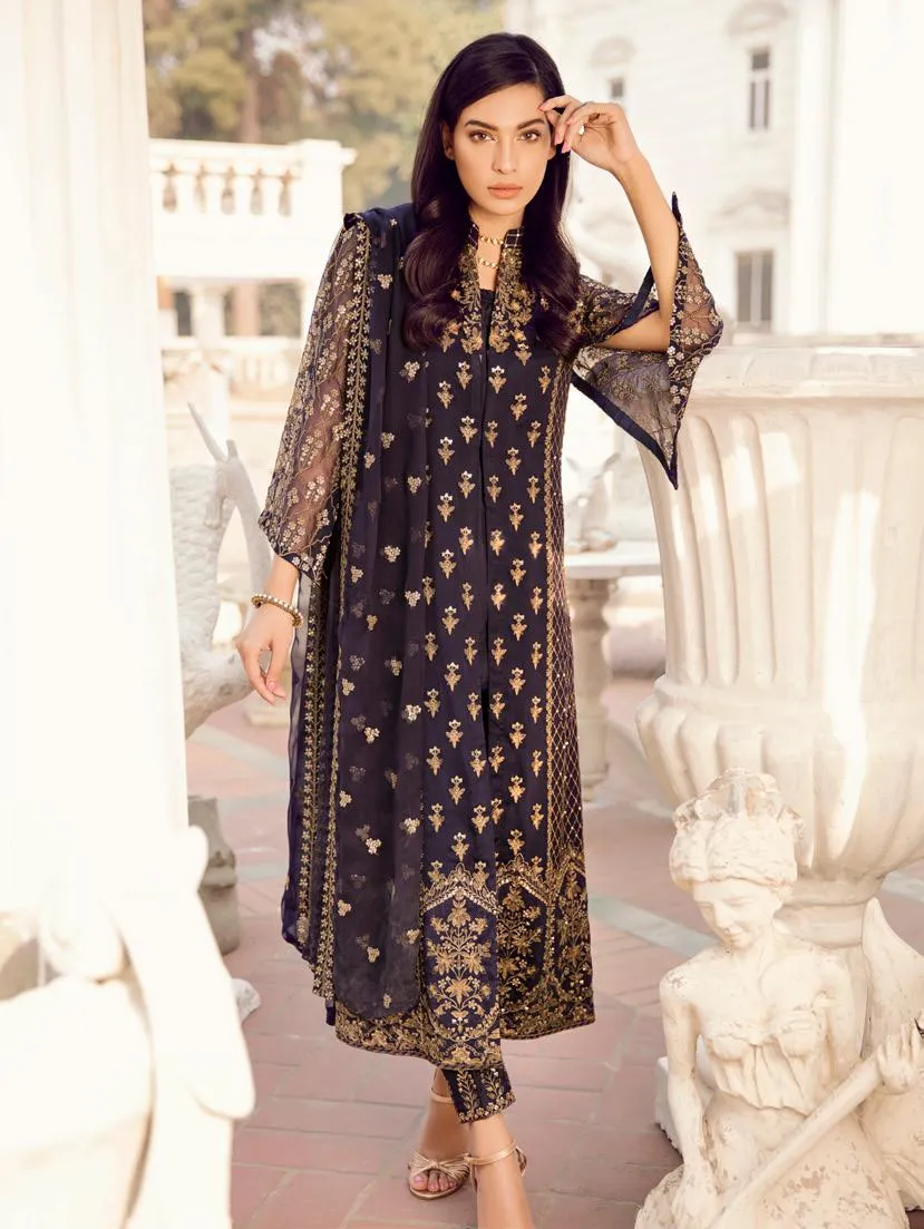 Iznik Chinon Chiffon Collection 2019 – 04 Starry Sky