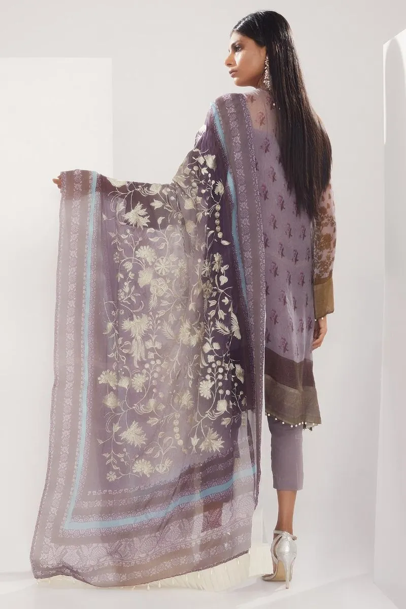 Khaadi Luxury Collection 2018 – Q18201 Purple