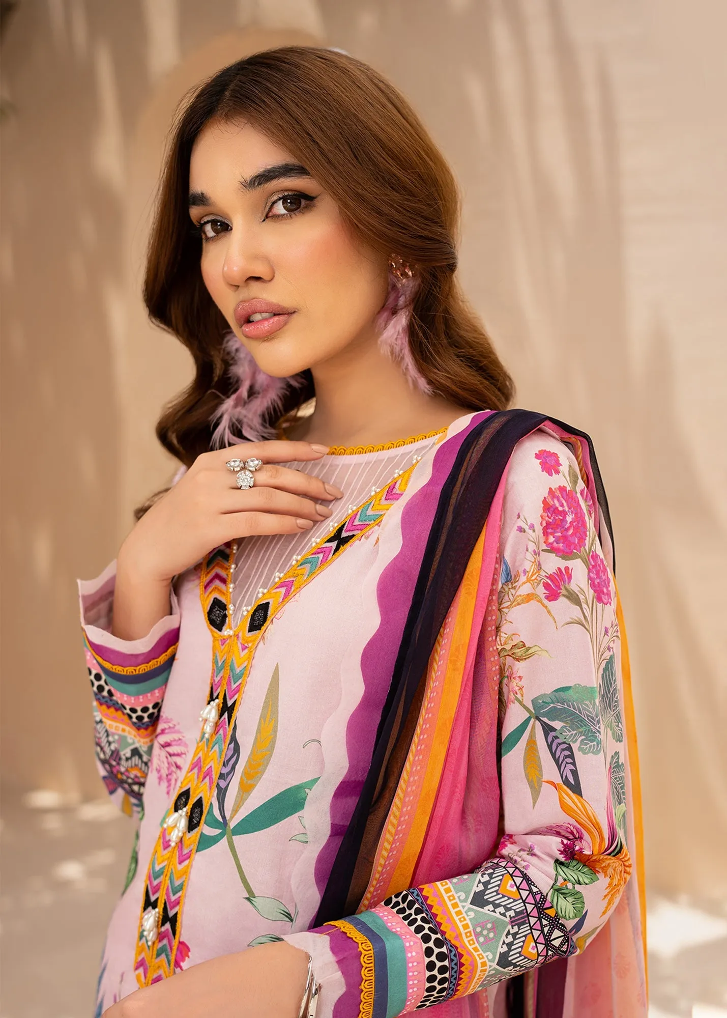 Maria Osama Khan Raya Lawn Collection – Epiphany (MR-07)