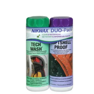 Nikwax Softshell Clean/Waterproof DUO-Pack