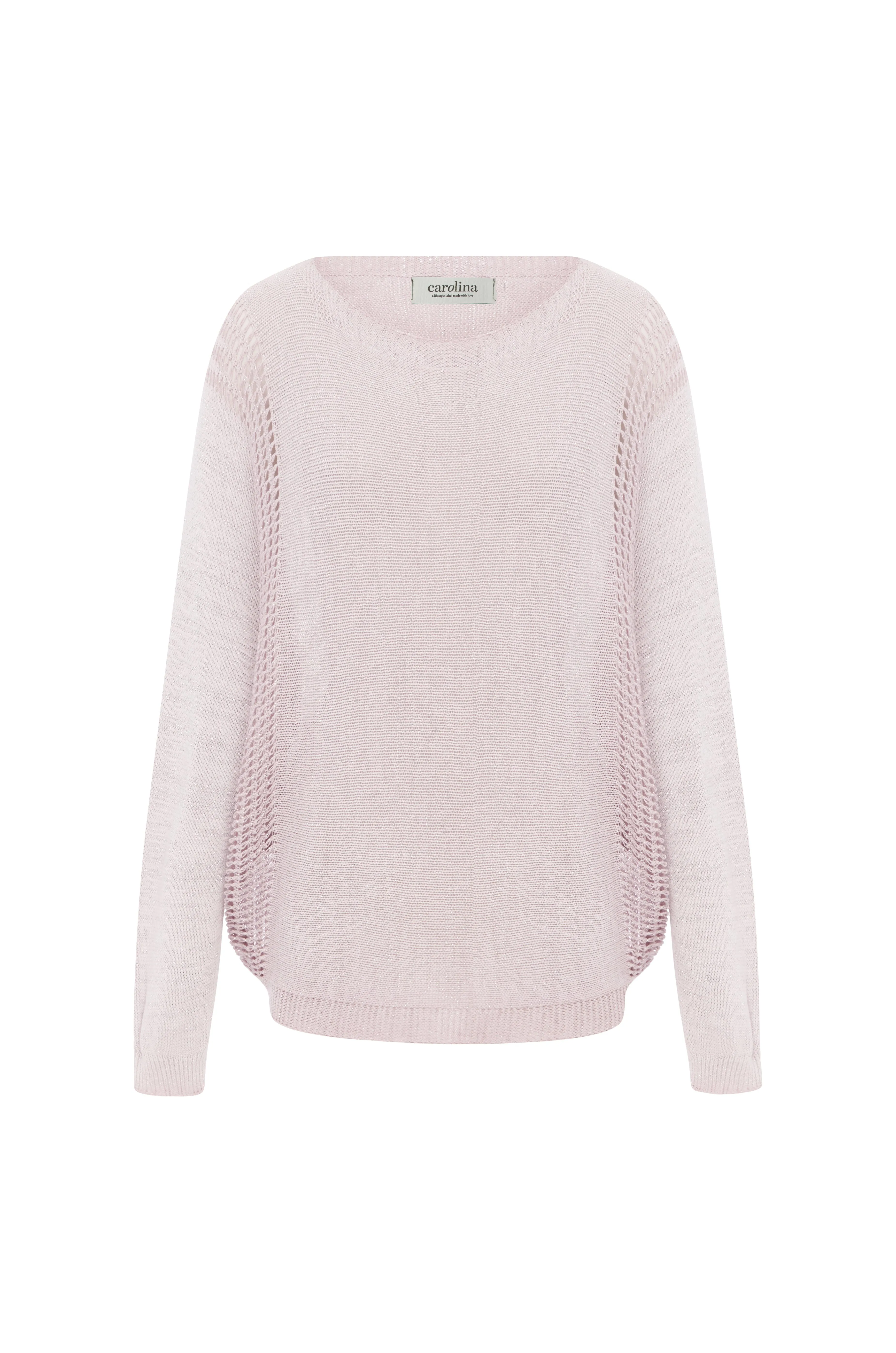 Oriana Light Knitwear Blush Shimmer