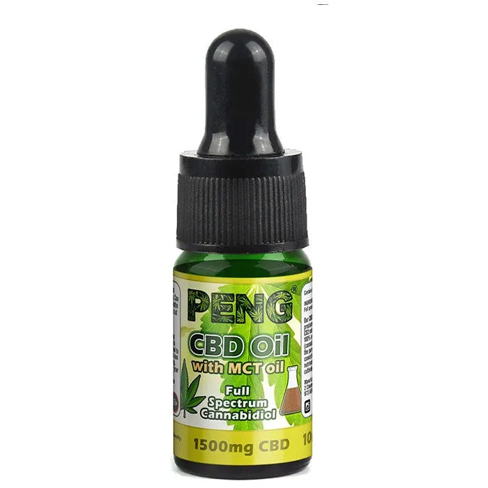 Peng 10ml Full Spectrum CBD MCT Oil - CBD E-Liquid - Various Strengths