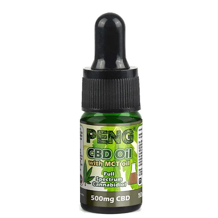 Peng 10ml Full Spectrum CBD MCT Oil - CBD E-Liquid - Various Strengths