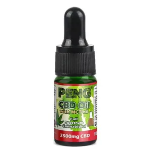 Peng 10ml Full Spectrum CBD MCT Oil - CBD E-Liquid - Various Strengths