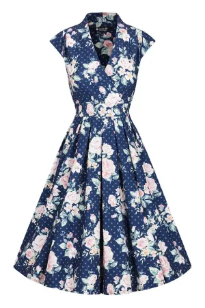 Polka Dot Floral Eva Dress