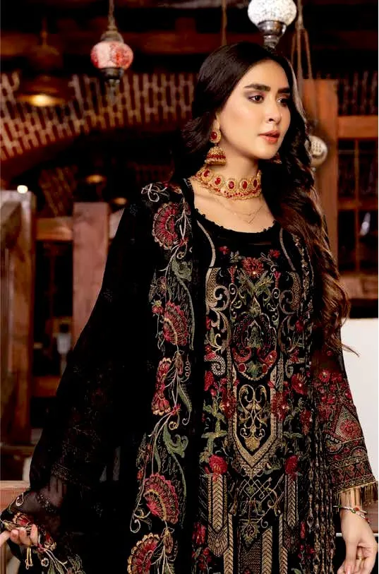 Poshak Luxury Chiffon Collection – D-069