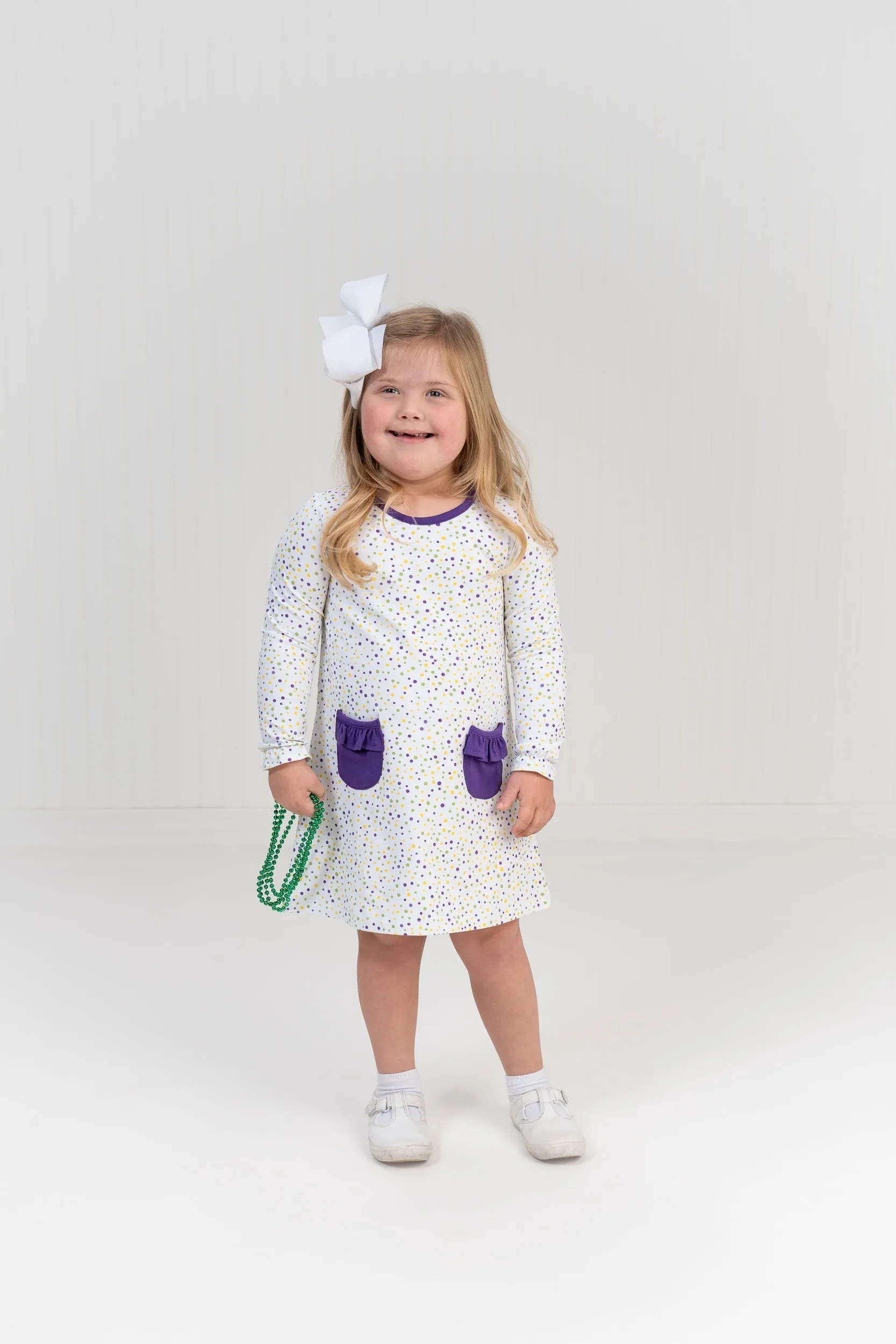 Presley Kait Mardi Party Knit Dress