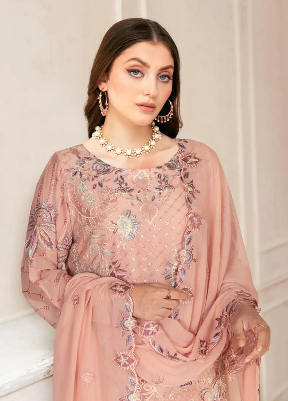 Ramsha Nayab Chiffon Collection – N-104