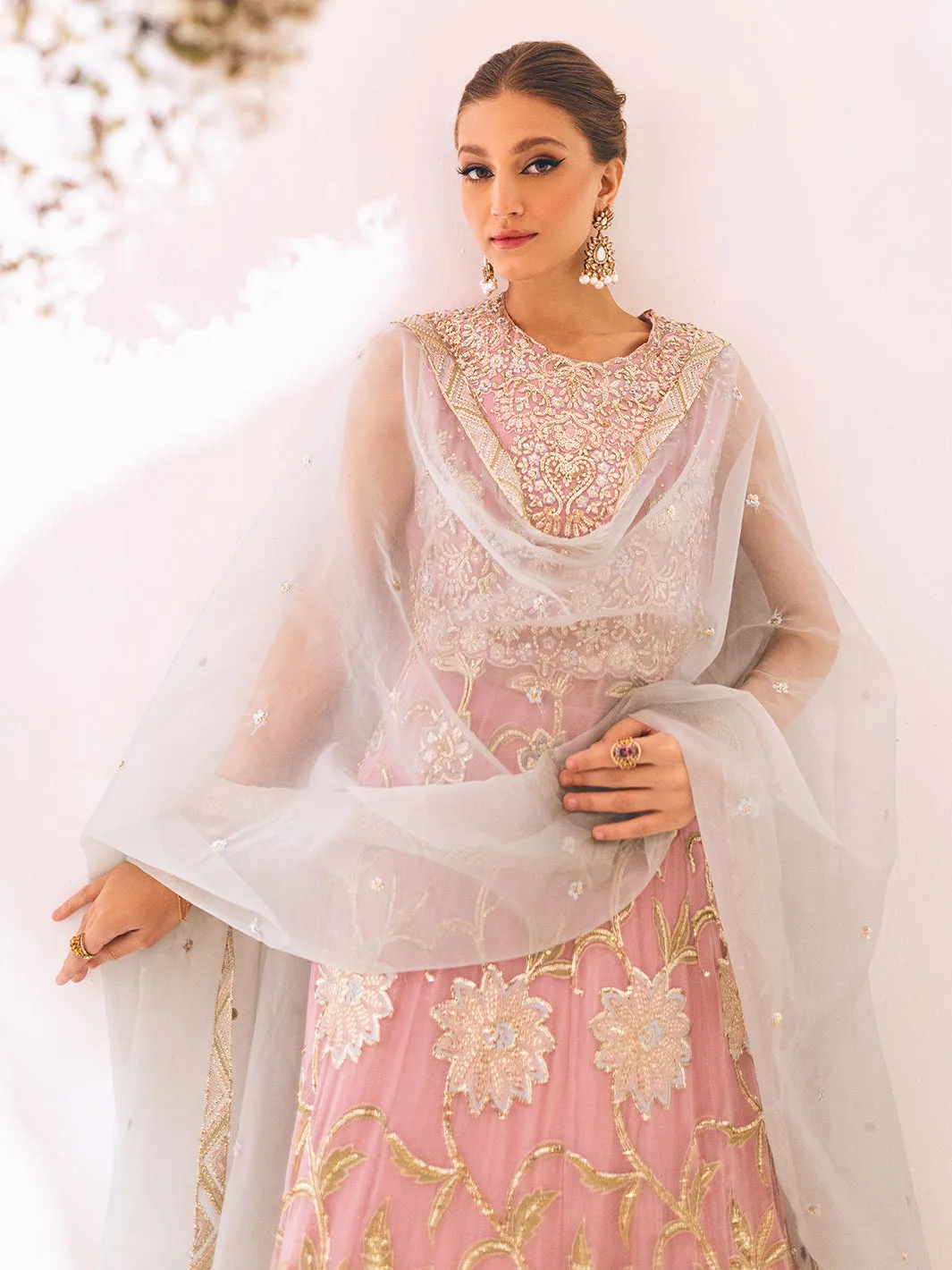 Roheenaz Sawariya Luxury Kalidaar Chiffon Formal Collection – DN-06