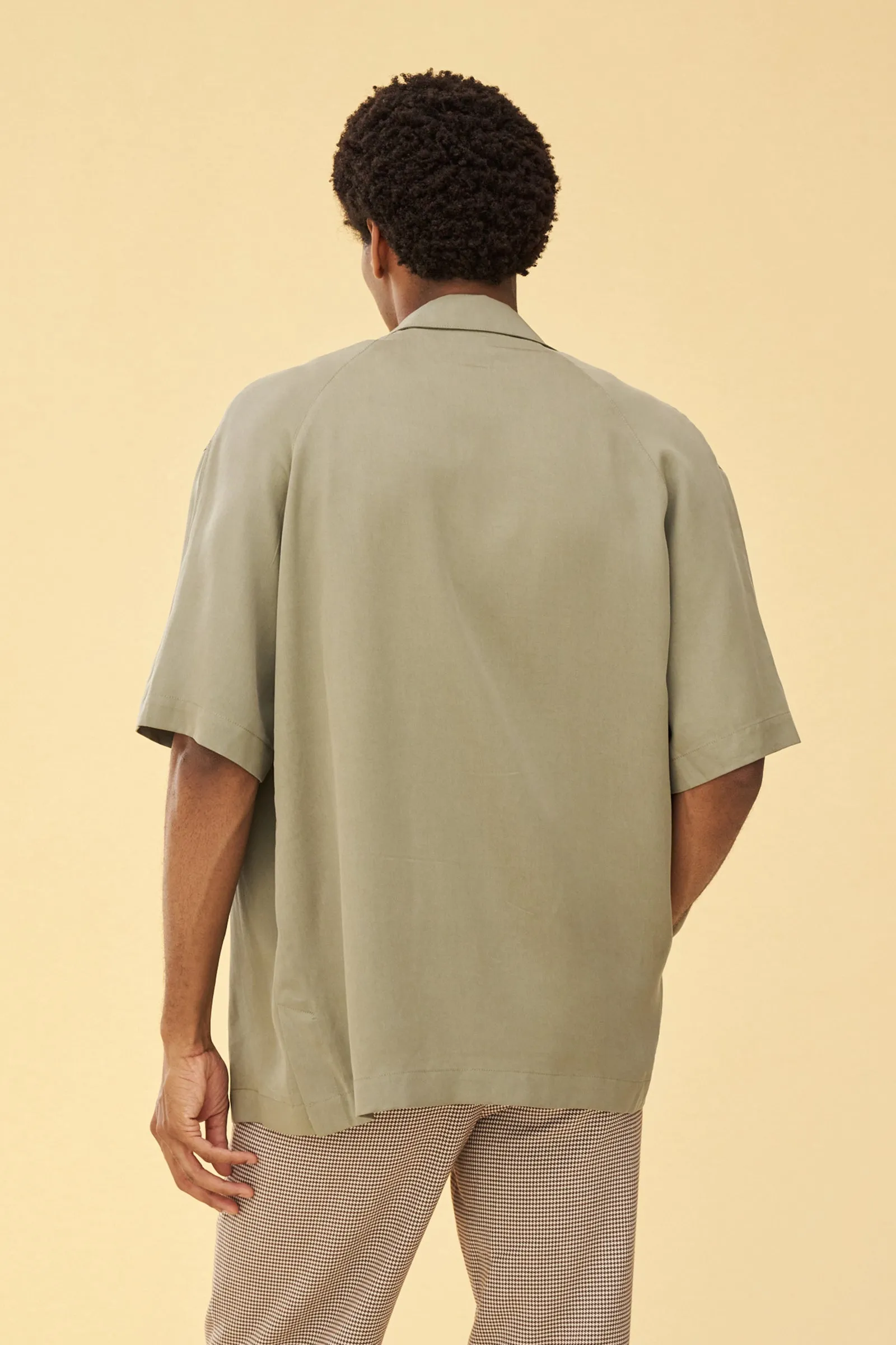 SAGE TENCEL CUBAN SS SHIRT