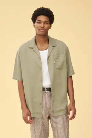 SAGE TENCEL CUBAN SS SHIRT