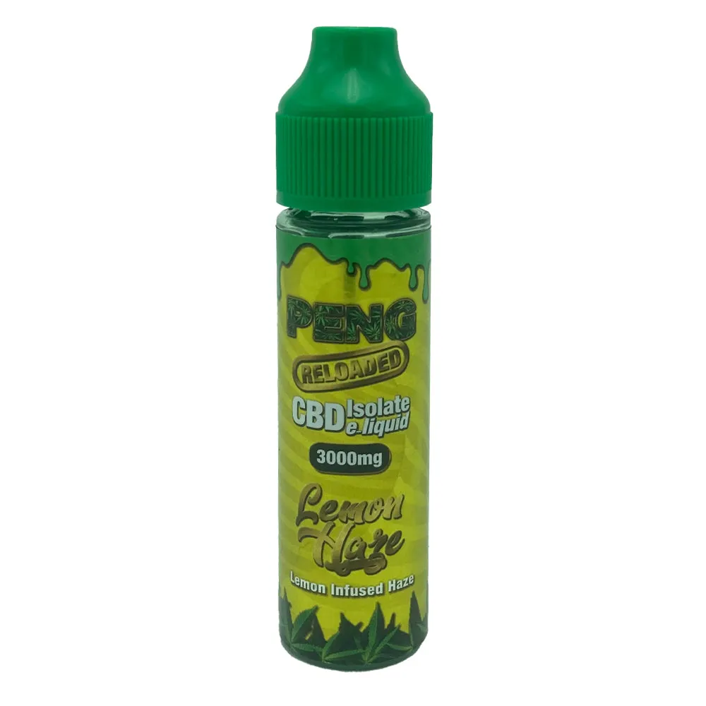 SALE!! PENG Reloaded - 60ml E-Liquid - 3000mg CBD Isolate