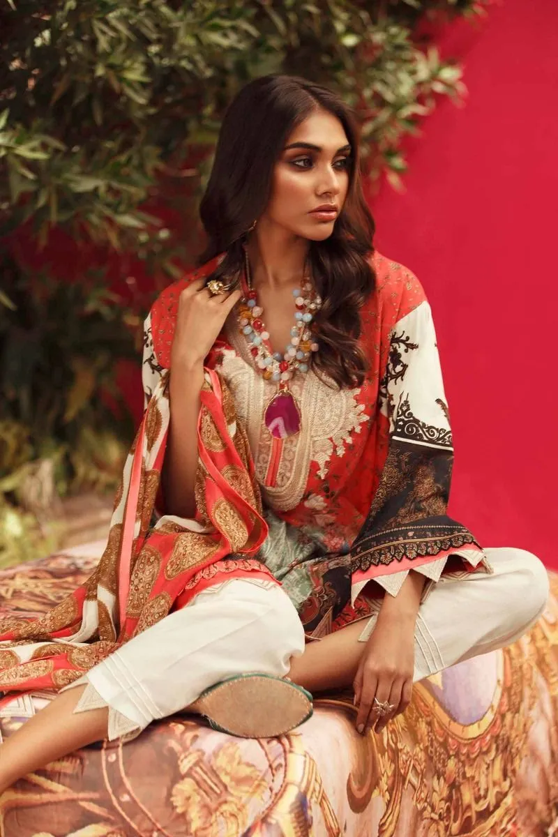 Sana Safinaz Mahay Lawn Collection 2020 – 18B-Bi