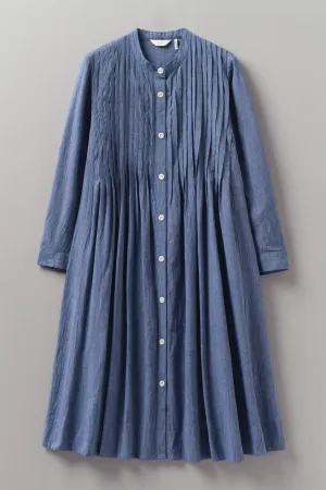 Toast - Pintuck Chambray Dress