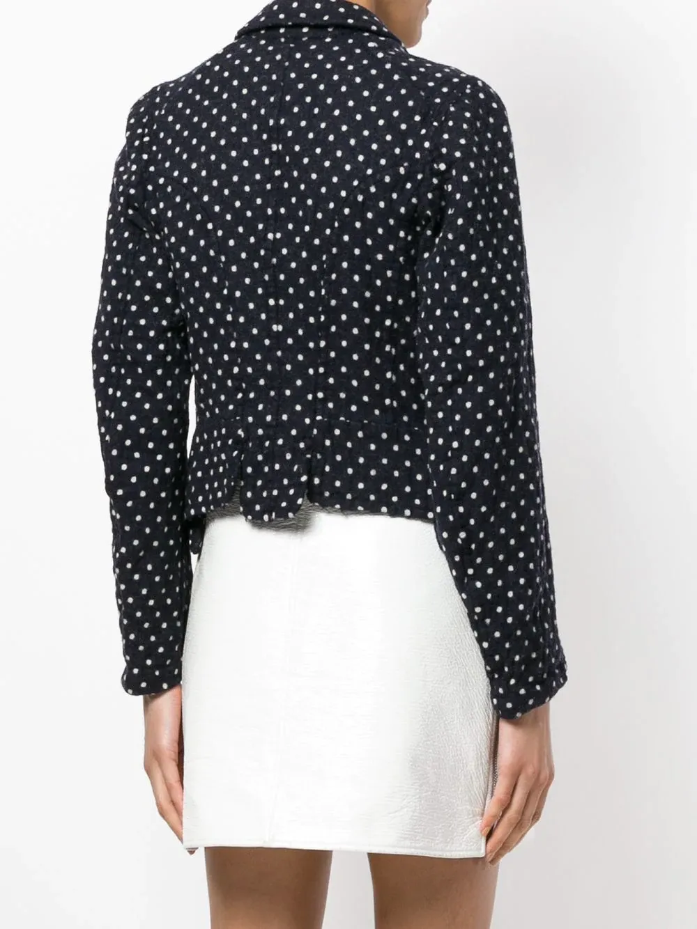 Two Button Polka Dot Jacket