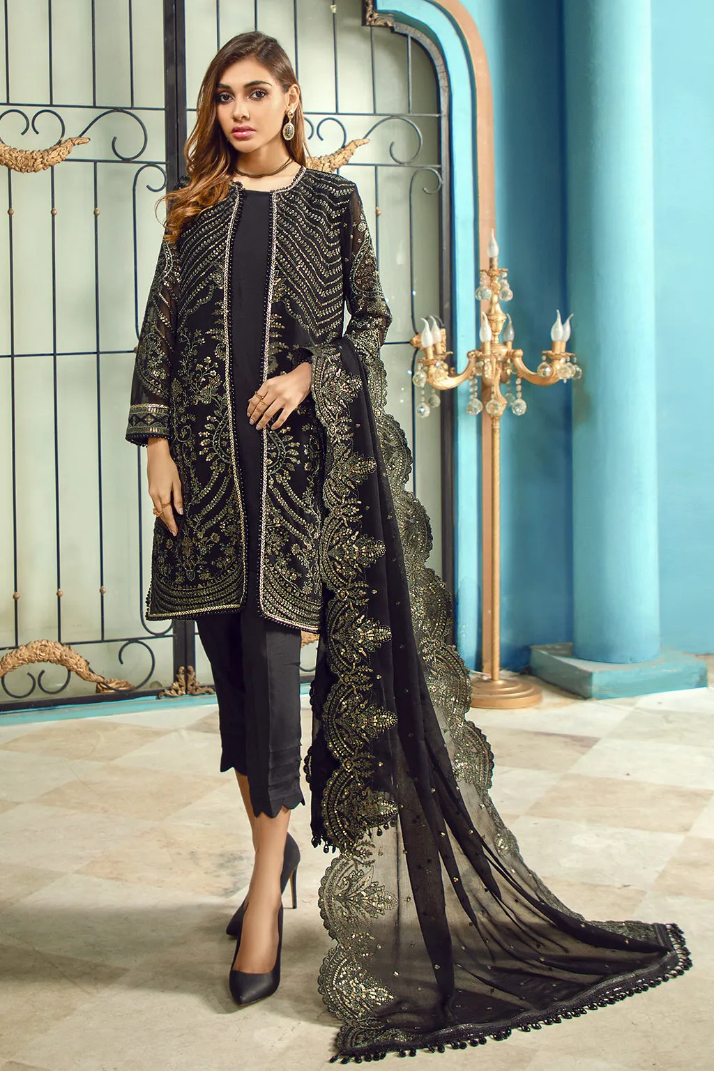 Zarif Rangrez Festive Chiffon Collection 2022 – Ayzel