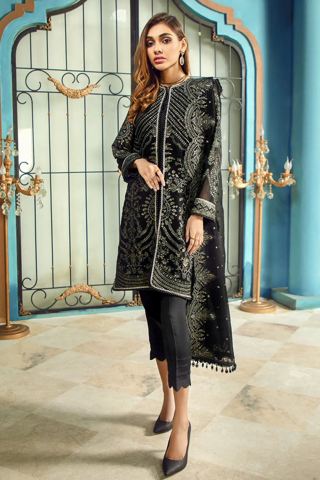 Zarif Rangrez Festive Chiffon Collection 2022 – Ayzel