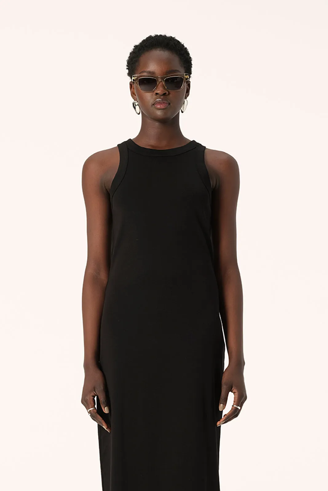 Zoe Tank Dress Black